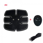 Ems Smart K&otilde;hulihaste Vibratsioon Fitness Massager Elektriline lihasstimulaator Ems Trainer Fitness USB laadimine A4 must