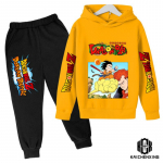 Anime Dragon Ball Z kapuutsikomplekt poistele Riided Lastele kapuutsid Anime riided Goku kapuuts, t&uuml;drukute dressipluus 3-14a lastele 130