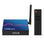 TX98 pro Android 12.0 Smart TV Box Allwinner H618 neljatuumaline 4K meediapleier AV1 H.265 VP9 salvestus EU-16G must/sinine