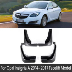 4 tk Auto porilapatsid Opel Insignia A 2009~2017 MK1 jaoks Porikaitse Pritsmekaitsed Tiib Porilapatsid Auto Fit Before Facelift black