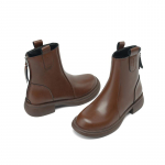 Naiste poolsaapad Kingad Naiste l&uuml;hikesed saapad, kandilised madala kontsaga jalatsid 35 must