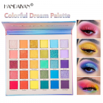 HANDAIYAN 30 Color High-light lauv&auml;rviplaat Euroopa ja Ameerika Pearly Matte Polarized Eye Shadow Beauty Flash Powder 30Color