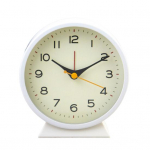 &Auml;ratuskell Vintage vaikne lauaarvuti &auml;ratuskell &ouml;&ouml;valgusega Magamistoa V&auml;ike &ouml;&ouml;kell edasil&uuml;kkamise funktsiooniga kodu &uuml;hiselamu jaoks valge