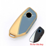 TPU auto v&otilde;tme&uuml;mbrise kate BMW X7 G07 2023 ja BMW 7. seeria Ix XM I7 X7 Energy Auto Shell puldihoidiku koti tarvikute jaoks Key Case valge