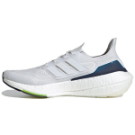 Adidas UltraBoost 21 Crystal White Unisex tossud Cloud-White Solar-Yellow FY0371 36⅔