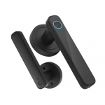 Nutikas s&otilde;rmej&auml;ljega ukselukk v&otilde;tmeta sissep&auml;&auml;su biomeetriline ukselukk koos k&auml;epidemekomplekti tugiv&otilde;tme avamise must