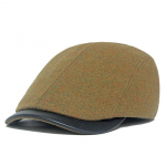 Talvised naised Villased baretid Nahast &auml;&auml;rega eesmine m&uuml;ts Soe Peaks M&uuml;ts V&auml;rvit&ouml;&ouml;d M&uuml;tsid Ajalehem&uuml;tsid must