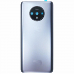 Tagumine klaaspatarei kate OnePlus 7T 1+7T jaoks tagumine korpuse paneel koos kaamera objektiivi + kleepuva asendusmaterjaliga sinine