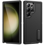 Tolmuvastane tugikoti &uuml;mbris Samsung Galaxy S24 Ultra S22 Plus S23 5G S 23 22 24 kukkumiskaitsega mobiiltelefoni kate for Galaxy S24 must