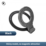 Fonken MagSafe telefoni magnets&otilde;rmuse hoidik iPhone 13 14 15 kleepuva telefonialuse k&auml;epideme kinnitusega nutitelefoni tarvikud Sticky Type must