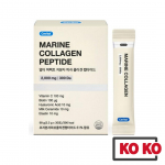 [Cevitol] Multi Marine Collagen Peptiid Biotiin C-vitamiini pulber 30stick / H&uuml;aluroonhape / Keramiid / Elastiin 1 box (30stick)