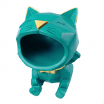 Mouth Cat figuuride hoiukarp, suur v&otilde;tmehoidja, telefonilaua korraldaja, suupiste roosa