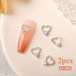 2tk Charms Nail Art Decorations Nail Art Tsirkoon Ehted 3D Nail Art Rhinestones DIY~