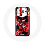 &Uuml;mbris Samsung Galaxy A3 Vormel 1 Sebastian Vettel F1 Red jaoks