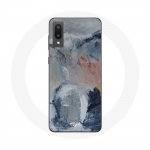 &Uuml;mbris Samsung Galaxy A02 Halli abstraktse tekstuuriga taust
