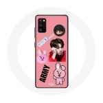 &Uuml;mbris Samsung Galaxy A41 BTS Bangtan Boy BT21 Cooky Jungkook ARMY jaoks