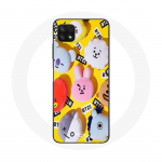 Coque pour Samsung Galaxy A22 5G BTS Bangtan Sonyeondan BT21 Tata Chimmy Cooky Rj Shooky Koya Mang E