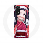 &Uuml;mbris Xiaomi Redmi Note 11 4G Anime Demon Slayer Kamado Nezuko 2023. aasta j&otilde;ulup&uuml;ha jaoks