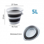 5/10/15L kokkupandav vee&auml;mber kokkupandav plastikust majapidamispuhastus&auml;mber &otilde;ues kaasaskantav telkimine aiandus-kalap&uuml;&uuml;gitarbed