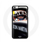 Coque iPhone 4 - Red Bull - Verstappen - Rigide - Noir - Synth&eacute;tique