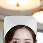 Scrub Cap &Otilde;e kost&uuml;&uuml;m Head Cove Kerge absorbeeriv higine imetamism&uuml;ts l&otilde;petamiseks valge