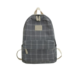 WTEMPO T&uuml;drukute Kolledži Koolikott Vabaaja Lihtne Naiste Seljakott Ruuduline Triibuline Raamatu Seljakotid Br&auml;ndi Reisi &Otilde;lakott Seljakott 30*14*40cm gray
