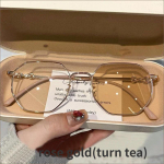 Luksuslik mood fotokroomsed l&uuml;hin&auml;gelikkusprillid &otilde;ues V&auml;rvimuutvad p&auml;ikeseprillid Unisex Trendikad Miinus Retseptiga dioptriga prillid -2.5