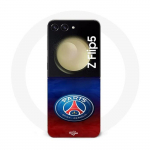 Coque Samsung Galaxy Z Flip5 PSG Logo color&eacute;
