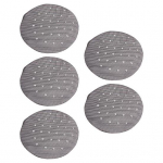 5 tk. Juuksev&otilde;rk Rhinestone Decor N&auml;htamatu elastne serv &Otilde;&otilde;nes l&auml;bipaistvad juuksed Fikseeriv libisemisvastane balletitants must