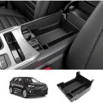 2023 2024 Ford Edge'i jaoks Keskkonsooli Organisaator 2024 Ford Edge'i K&auml;etoe Hoiukast 2021-2024 Ford Edge'i K&auml;etoe Organisaatori Sisestusplaat K&auml;etoe Konsool must