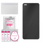 apgo Privacy Matte Hybrid protective glass compatible with Wiko Hi Enjoy 60 Pro 5G, flexible nano glass, great replacement for tempered glass, scratch