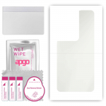 apgo MATTE Protective Skin Sticker for the back compatible with Oppo Reno8 Pro 5G, Wrap Film, Hydrogel Film, Flexible, Soft TPU with positioning layer