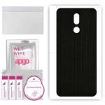 apgo Protective Skin Sticker for the back compatible with Nokia 3.2, Wrap Film, Foil, Vinyl - Pattern Matrix