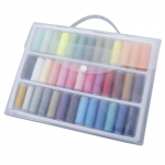 Karbis 39 v&auml;rvi &otilde;mblusniidi k&auml;sitsi valmistatud v&auml;ike pool pol&uuml;ester 402 niit 100m v&auml;ike pooli niidi komplekt