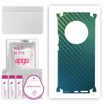 apgo Protective Skin Sticker for the back+sides compatible with Honor Magic4 Pro, Full Wrap Film, Foil, Vinyl - Pattern Carbon Chameleon CAKA1