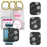 3x apgo MATTE h&uuml;briidne kaitseklaas, mis &uuml;hildub Xblitz Kids Watch Mega, painduv nanoklaas, suurep&auml;rane asendus karastatud klaasile, kriimustuskindel