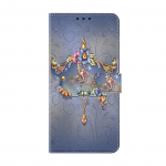 Dekoratiivne lillemustriga PU nahast raamatu&uuml;mbris iPhone'ile Samsung Huawei Honor Google Redmi Xiaomi LG Motorola Sony Nokia Oneplus Oppo Realme 9 Pro Plus