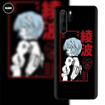 Anime Evangelions Ayanami telefoni&uuml;mbris Huawei P30 Lite P20 Pro P10 P40 Mate 20 30 10 P Smart Z 2019 jaoks + pehme prindiga kaane fundas Huawei P30 Lite