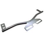 Chopperite jaoks Harley Triumph Honda universaalne mootorratta esitulede kronstein suunatulede kohtlambi riba lisahoidja kroomitud kinnitus