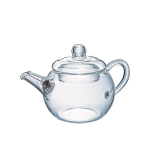 Hario Aasia teekann &uuml;mmargune praktiline mahutavus 180ml kuumakindlast klaasist teekann QSM-1 white