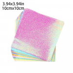 50 lehte s&auml;delev origamipaber, ruudukujuline kokkuklapitavad paberid, &uuml;hepoolsed segav&auml;rvilised scrapbooking-dekoor K&auml;sitsi valmistatud materjal