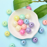 Kodu Peotarbed &Uuml;mmargused lahtised helmed Moeehtete valmistamine DIY AB Magic Color Akr&uuml;&uuml;l 20tk 4mm K&auml;sitsi valmistatud materjalid K&auml;ev&otilde;ru K&otilde;rvar&otilde;nga Aksessuaarid 20pcs mitmev&auml;rviline