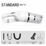 12000Pa juhtmeta autotolmuimeja juhtmeta k&auml;eshoitav laetav autotolmuimeja kodu- ja auto- ja lemmikloomade minitolmuimeja Luxury valge