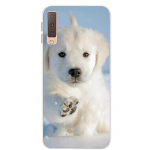 Korpused Samsung Galaxy A7 2018 kaanele, silikoonv&auml;rviline telefoni&uuml;mbrise kate Samsung A7 2018 A750 A750F 6,0-tollise kaitsekesta jaoks Samsung A7 2018 A750