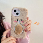 Mugavad Cartoon Bear silikoonist telefoni&uuml;mbrised Apple 12, 13, 14 Promax jaoks