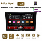 8-tolline Android autoraadio Opel Astra H Vectra CD jaoks Corsa Antara Combo Vivaro Zafira Corsa 2 DIN Multimeedia Carplay GPS 2+32GB 2+32GB must