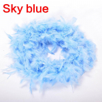 2M palju &otilde;nne s&uuml;nnip&auml;evaks Sall Naturaalne kalkuni suled Boa Kost&uuml;&uuml;mid Cosplay Sallid Peokaunistused