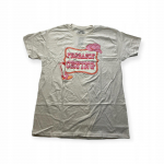 Koszulka T-shirt męski okrągły dekolt SPENCER'S nadruk L