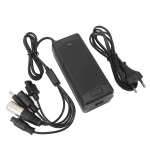 54,6 V 2A laadija 1 kuni 5 liitiumaku laadija GX16 GX12 NIU XLR aku toiteploki adapter EU