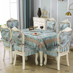 Euroopa s&ouml;&ouml;gilaud Universaalne kangas libisemiskindlast toolipadi seljatugi k&auml;ter&auml;tiku kate Ruudukujuline &uuml;mmargune laudlina televiisor kapp diivanilaua kate 140*140